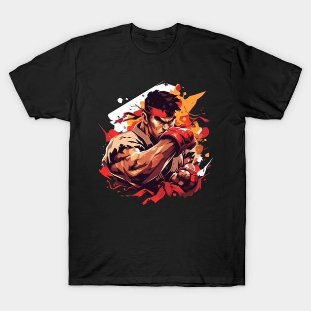 ryu T-Shirt by lets find pirate